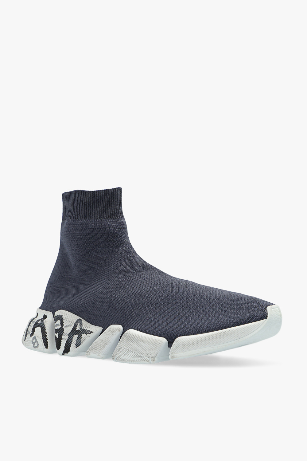 Balenciaga speed trainer mens navy online